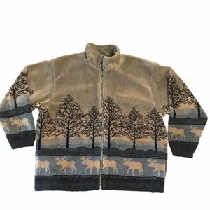 vintage sweater jacket